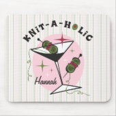 Strick-EIn-Holic Mousepad (Vorne)