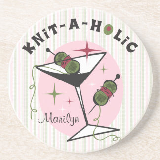 Strick-EIn-Holic Sandstein Untersetzer