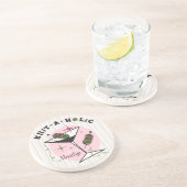 Strick-EIn-Holic Sandstein Untersetzer (Seite)