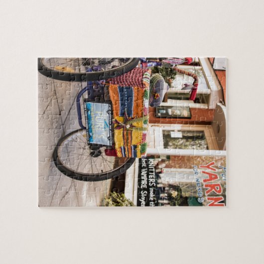 Strick einer, Schraubendraht zwei Puzzle (Horizontal)