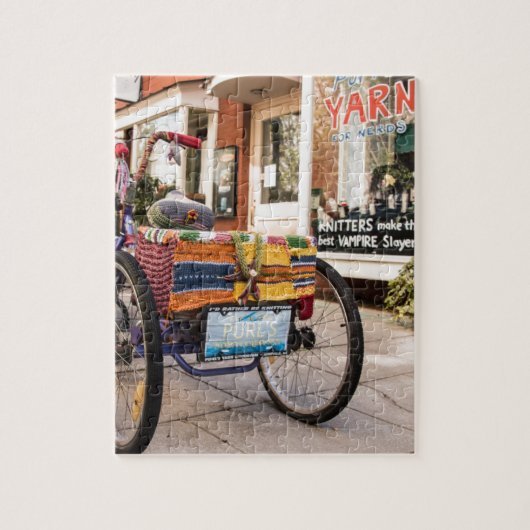 Strick einer, Schraubendraht zwei Puzzle (Vertikal)