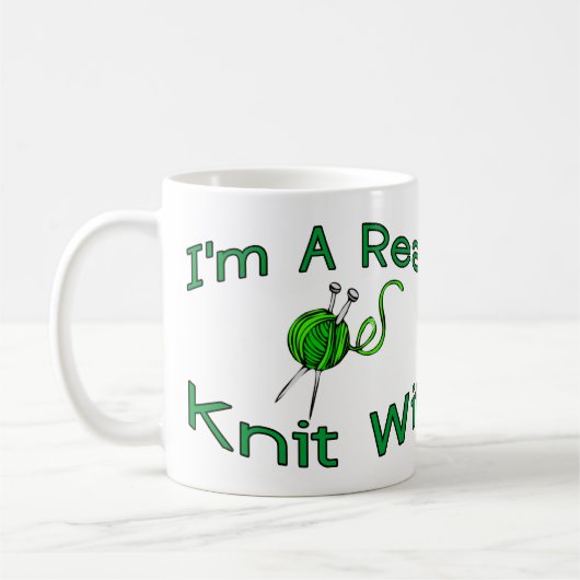 Strick-Esprit Kaffeetasse (Links)