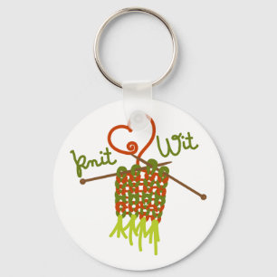 Strick-Esprit Schlüsselanhänger