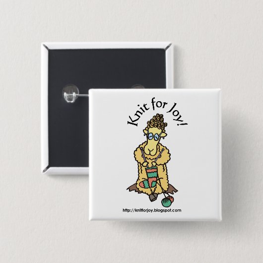 Strick für Freudeknopf Button (Vorne & Hinten)