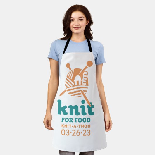 Strick für Schürze (Getragen)