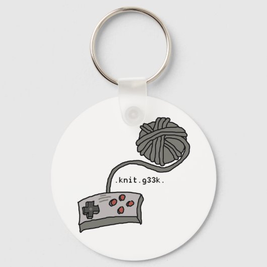 .Strick.g33k. Schlüsselanhänger (Vorderseite)
