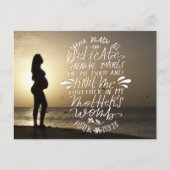 Strick gemeinsam in Mutter Frau Postkarte (Vorderseite)