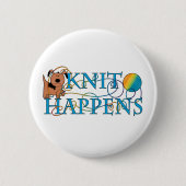 Strick geschieht button (Vorderseite)