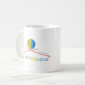 Strick geschieht kaffeetasse (Vorderseite Links)