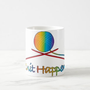 Strick geschieht kaffeetasse