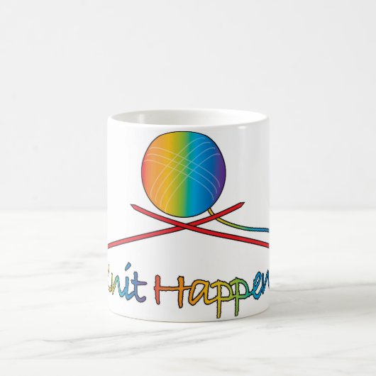 Strick geschieht kaffeetasse (Mittel)