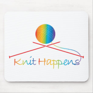 Strick geschieht mousepad