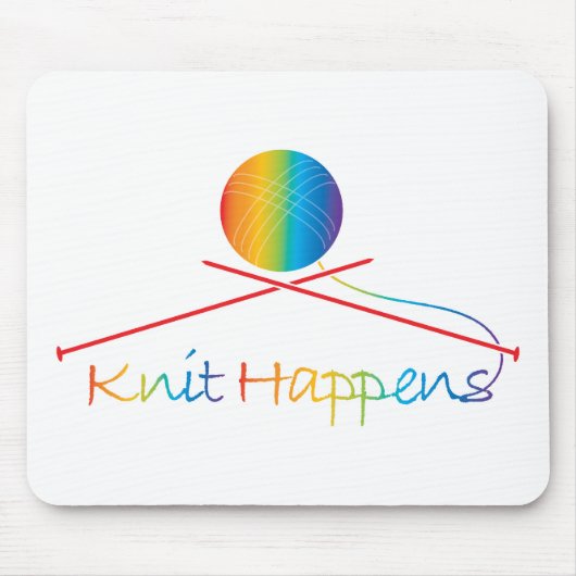 Strick geschieht mousepad (Vorne)