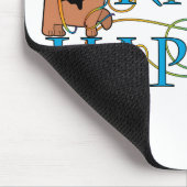 Strick geschieht mousepad (Ecke)