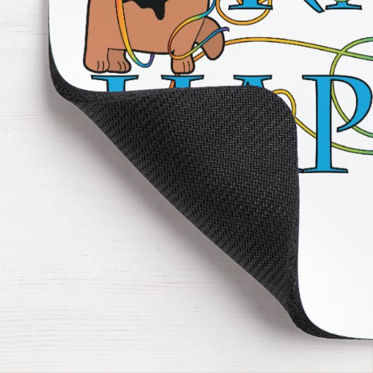 Strick geschieht mousepad (Ecke)