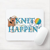 Strick geschieht mousepad (Mit Mouse)