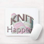 Strick geschieht Mousepad (grüne u. rosa Socken) (Mit Mouse)