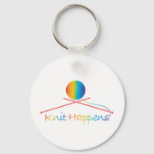 Strick Happens Schlüsselanhänger (Vorderseite)