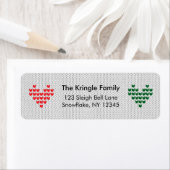 Strick Hört Weihnachten Sweater Rücksendeadresse (Insitu)