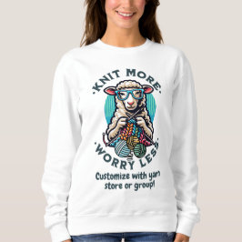 Strick mehr sweatshirt