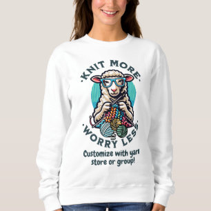 Strick mehr sweatshirt