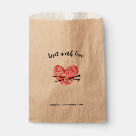 Strick mit Liebe Garnelen Herzerkrankungen Geschenktütchen