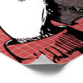 Strick mit Liebe: Kreatives Motivierend Poster (Ecke)