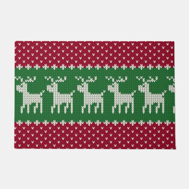 Strick Nr. 01 Fußmatte (Vorderseite)