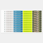 Strick- oder Bekleidungsmarken Etiketten (Blatt)