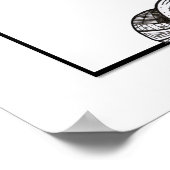 Strick One Doodle Art Poster (Ecke)