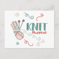 Strick passiert mit mehrfarbigem Garn - Knitter Fu