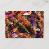 Strick Picker-Visitenkarte Visitenkarte (Rückseite)