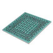 STRICK PURL AQUAMARIN Keramik Tile Fliese (Seite)