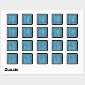 STRICK PURL BLUE Kleine Aufkleber am Platz II (Blatt)