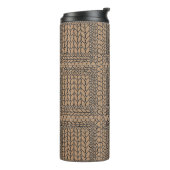 STRICK PURL TAN THERMOSBECHER (Nach links gedreht)