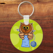 Strick Schlüsselanhänger (Vorderseite)