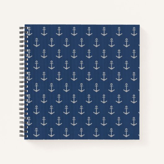 Strick Sea Anchor Notizblock (Vorderseite)