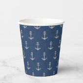 Strick Sea Anchor Pappbecher (Vorderseite)