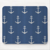 Strick-Seeanker Mousepad (Vorne)