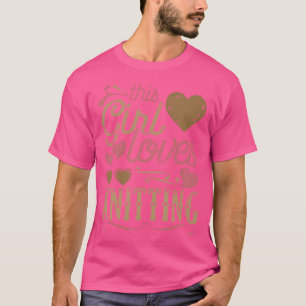 Strick-Shirt - Strick-T-Shirt-Geschenk Strick-Tee T-Shirt