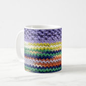 Strick-Tasse m Artisanware Kaffeetasse (Vorderseite Links)