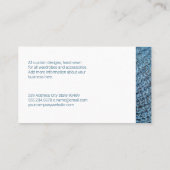 Strick Textile | Wardrobe Seamstress Visitenkarte (Rückseite)