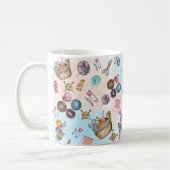 Strick- und Näh-Kaffeetasse Kaffeetasse (Links)