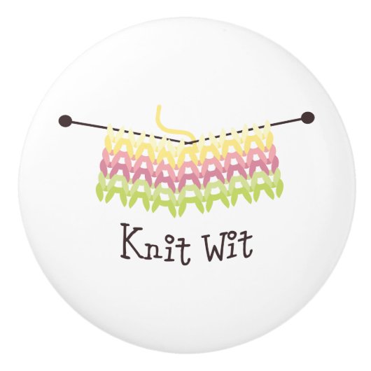 Strick Wit Keramikknauf (Vorderseite)