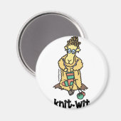 Strick-Wit Magnet (Vorderseite/Rückseite)