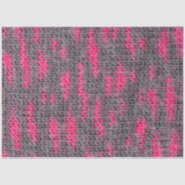 Strick Wolle Struktur mit rosa und graufarbenen Fa Seidenpapier