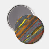 Strickaustralisches Tiger Eye Magnet (Vorderseite/Rückseite)