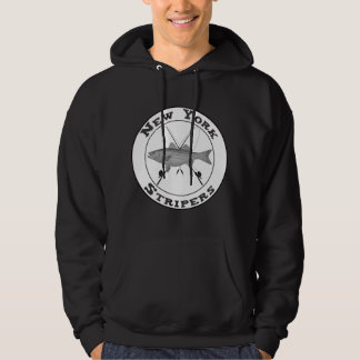 Strickbarsch Fischen New York Fishing Gift Hoodie