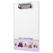 Strickdiagramme Garne Arts Graph Notebook Klemmbrett (Links)