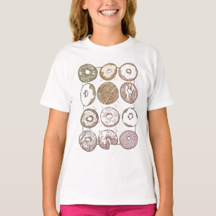 STRICKE EIN DUTZEND DONUTS Kinder T-Shirt